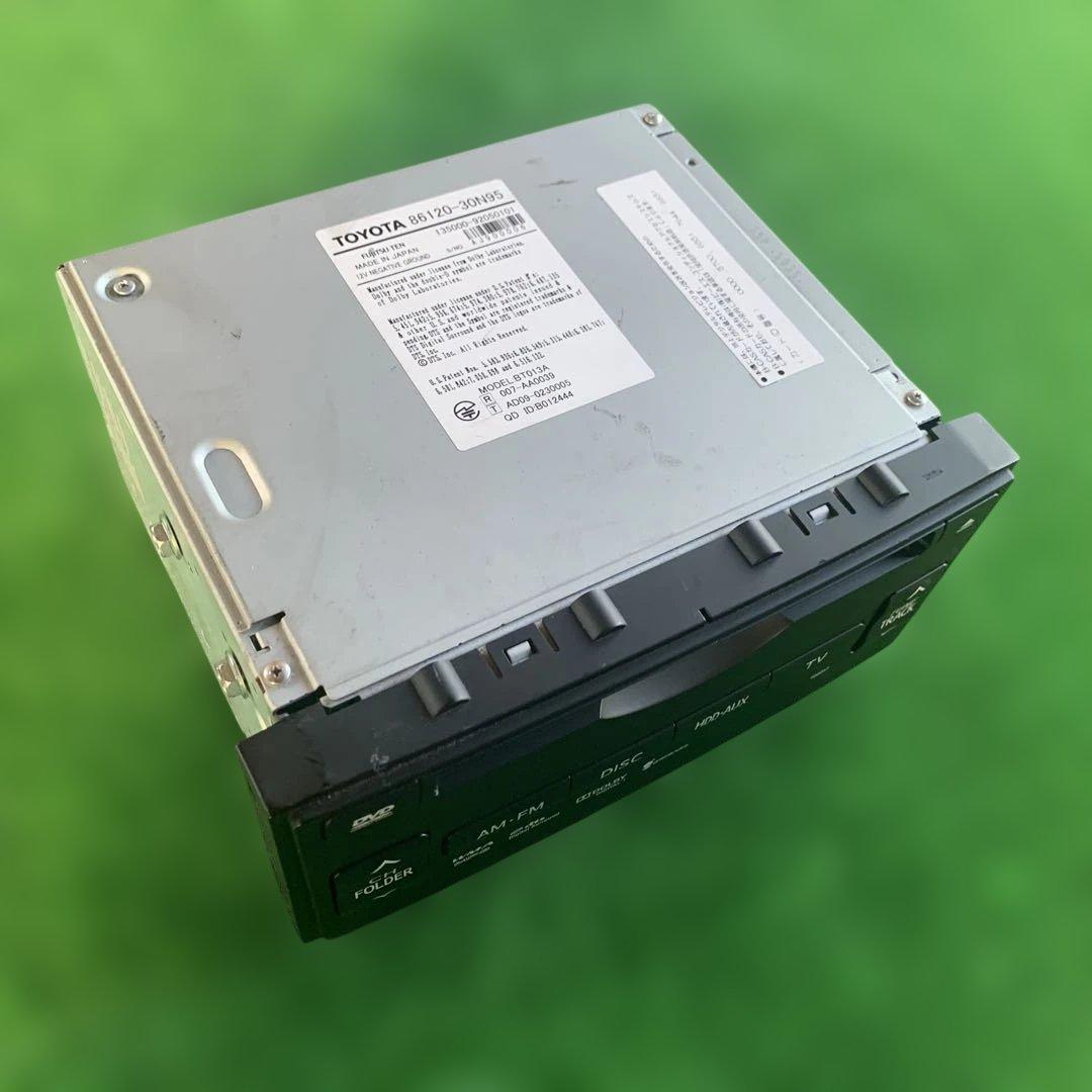 トヨタ　200系　クラウンマジェスタ　純正HDDデッキ　動作確認済み　中古品