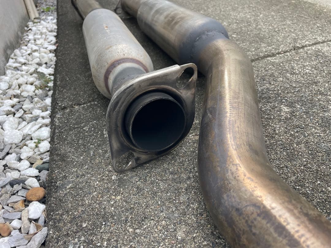 (値下げ)210クラウン後期型スリーキャッツ中間マフラー