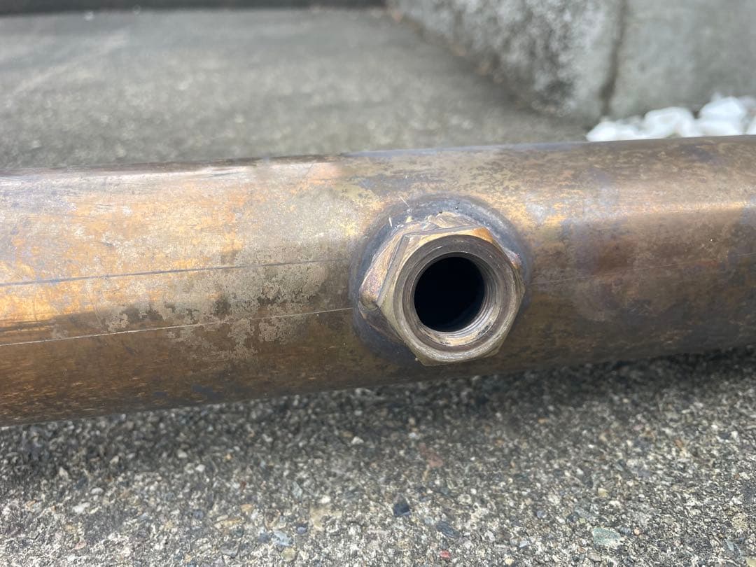 (値下げ)210クラウン後期型スリーキャッツ中間マフラー