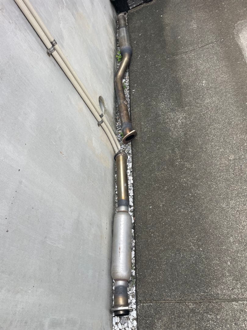 (値下げ)210クラウン後期型スリーキャッツ中間マフラー