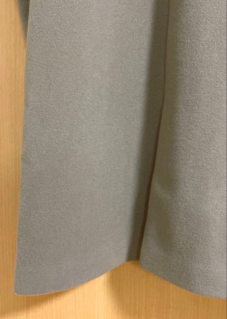 ☆美品☆グリーンレーベルリラクシング定価35,200円23AWノーカラーコート