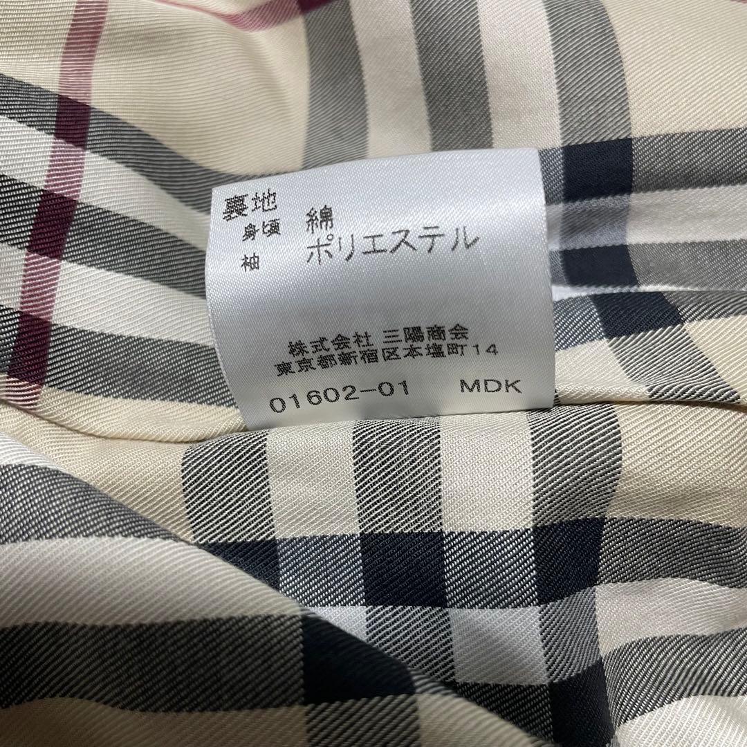 バーバリーロンドン トレンチコート ベージュ Lサイズ 40 ※ライナー欠品