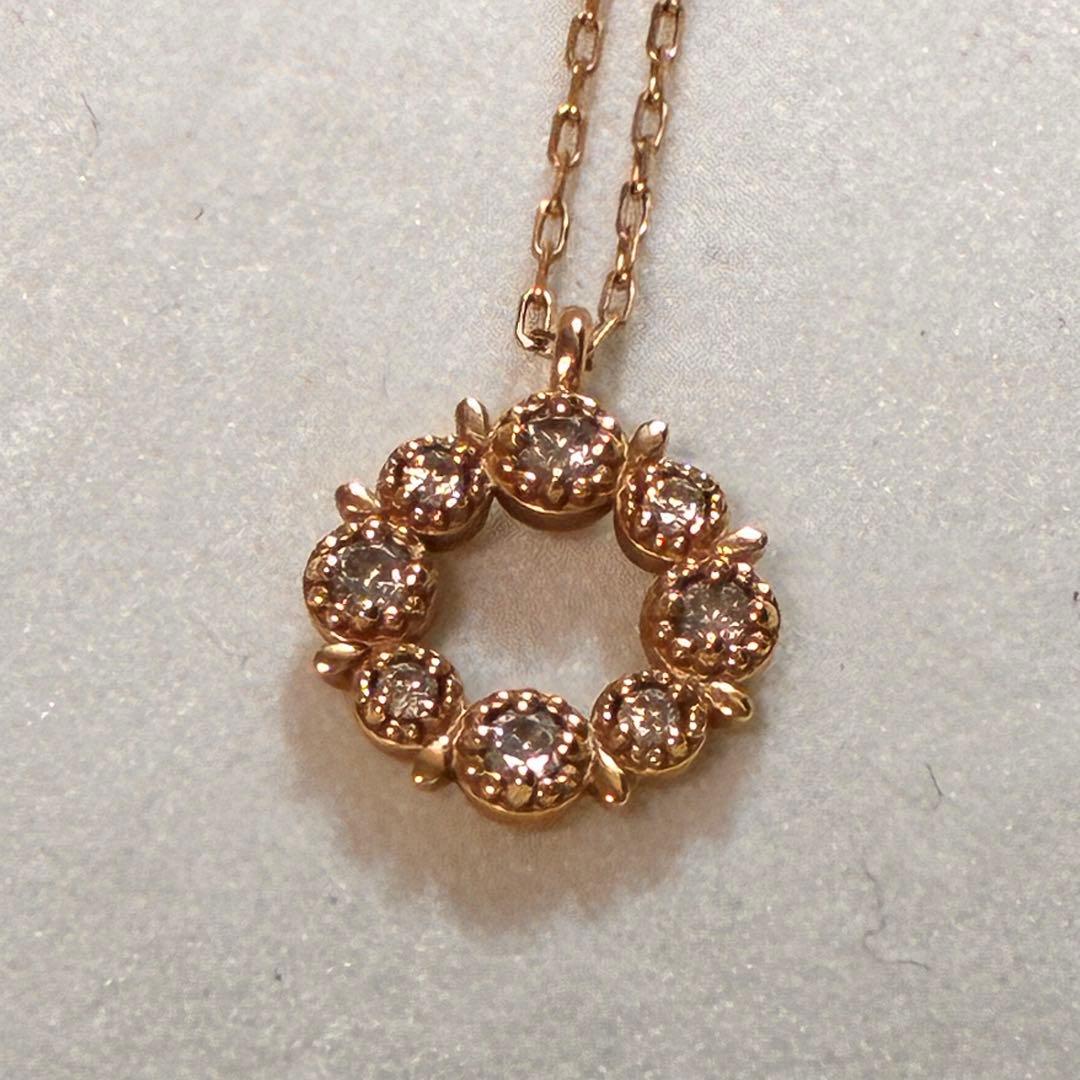 週末限定価格！オデュース4℃　K10ネックレス