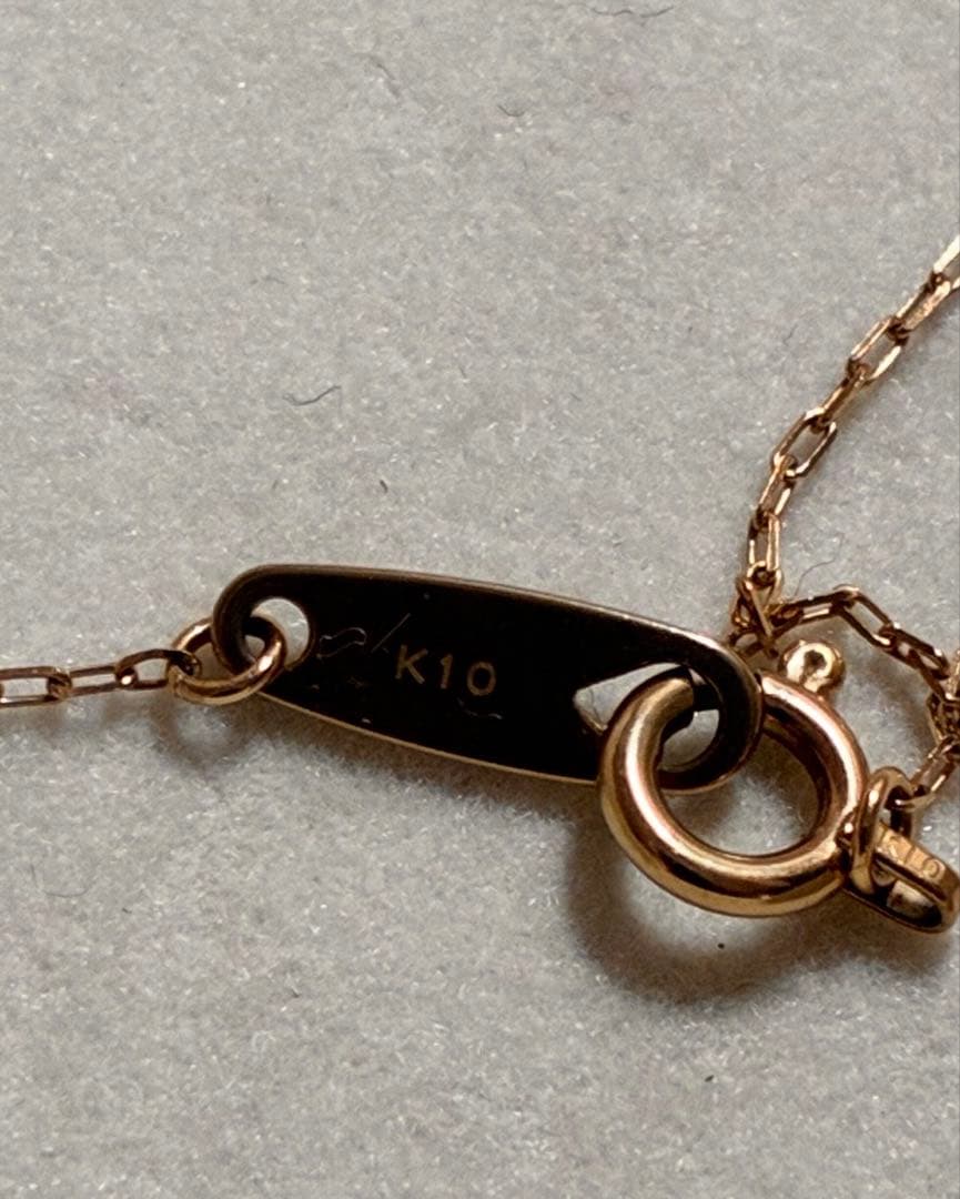 週末限定価格！オデュース4℃　K10ネックレス