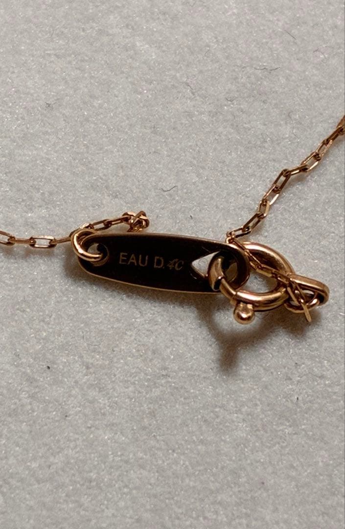 週末限定価格！オデュース4℃　K10ネックレス