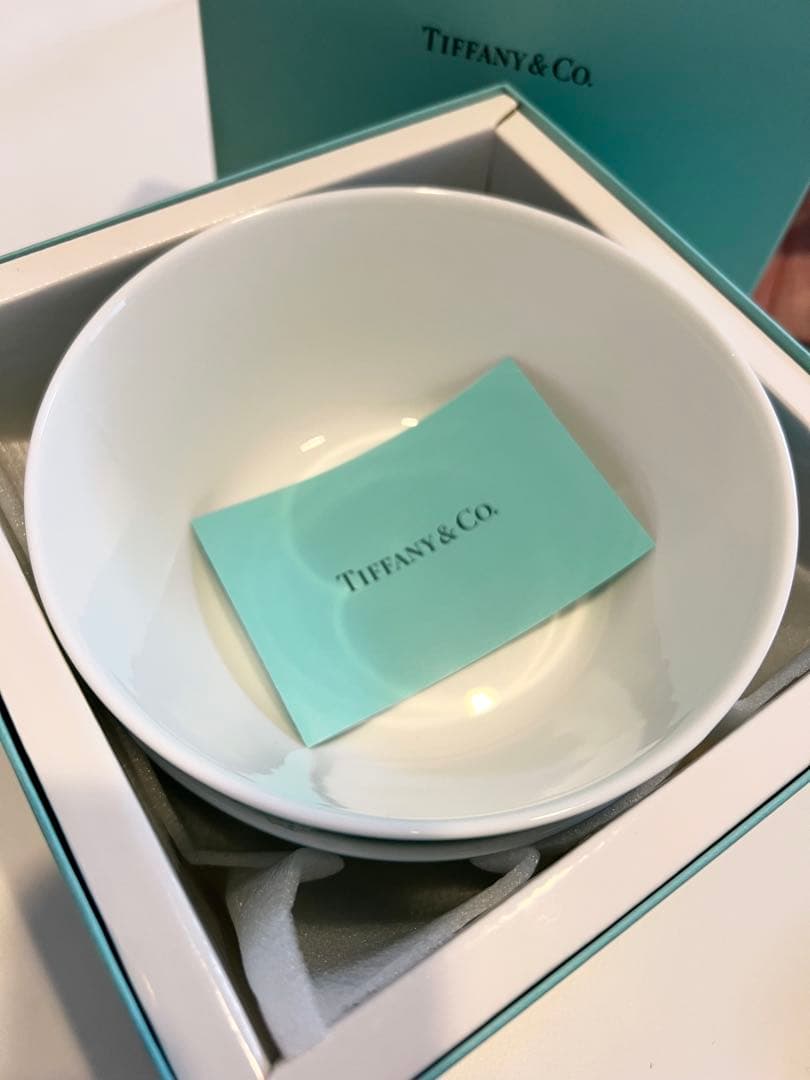 Tiffany & Co ティファニー ブルーボックスボウル2個セット NO.2