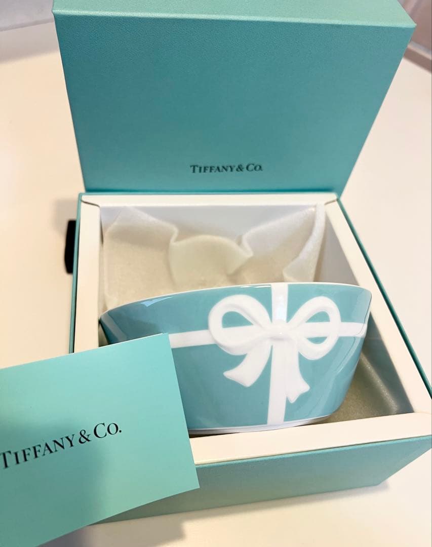 Tiffany & Co ティファニー ブルーボックスボウル2個セット NO.2