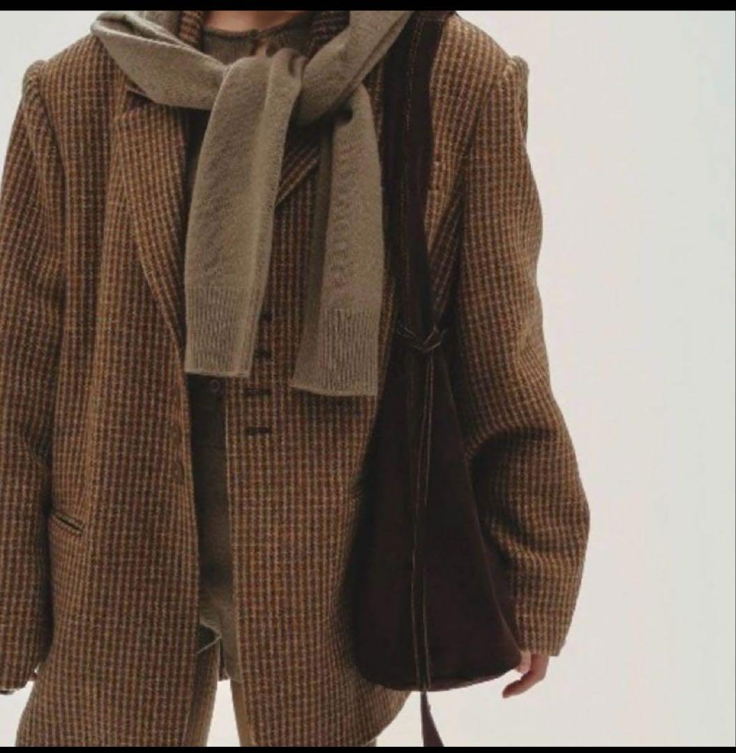 12/17まで出品　TODAYFUL Wool100% Check Jacket