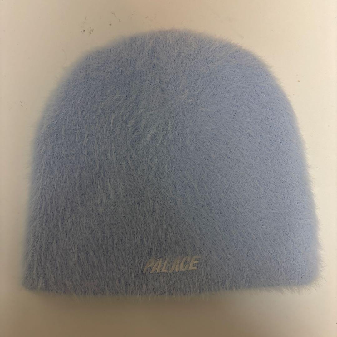 な*む様 PALACE Pロゴ ニット帽・ビーニー ライトブルー
