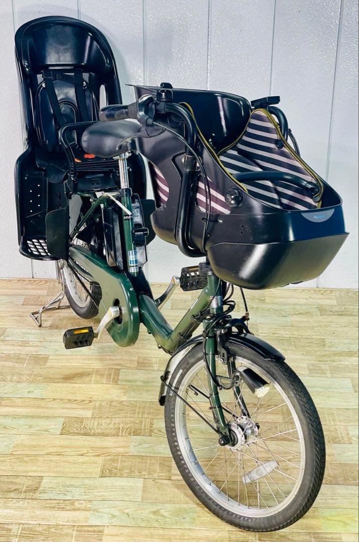 2955パナソニック13.2アンペア 20インチ子供乗せ電動アシスト自転車