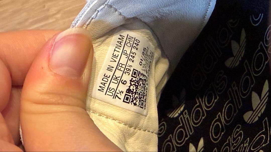 【着用3回】Adidas SAMBA OG W ID0478 24.5cm