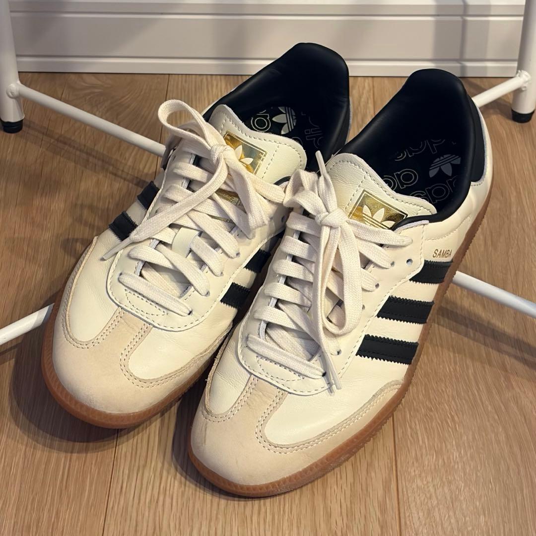 【着用3回】Adidas SAMBA OG W ID0478 24.5cm