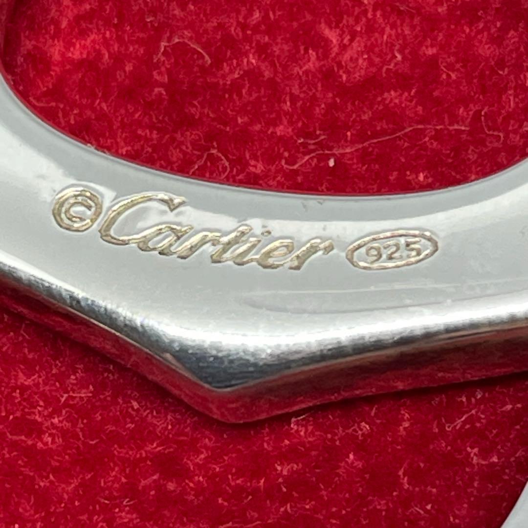 カルティエ　C・ドゥ Cモチーフ　マネークリップ　ステンレス　925