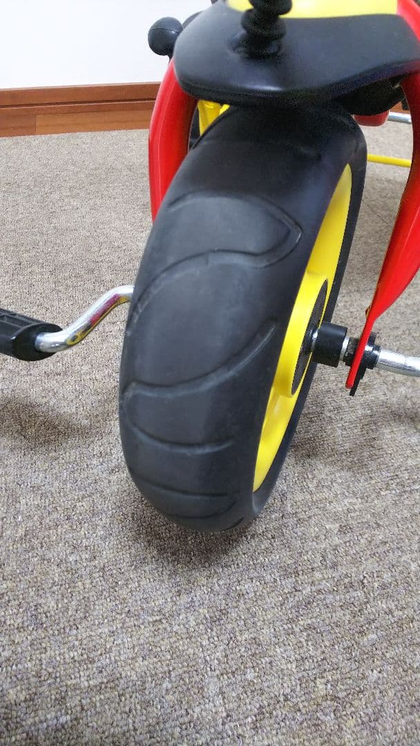 PUKY 三輪車 手押し可能 ドイツ製 前かご 後ろかご付き