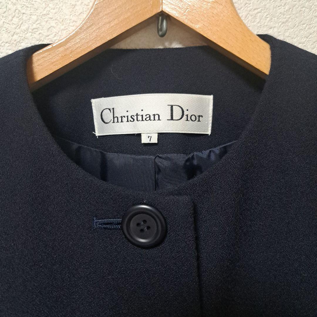 【未使用】CHRISTIAN DIOR セットアップスカートスーツ　S〜M