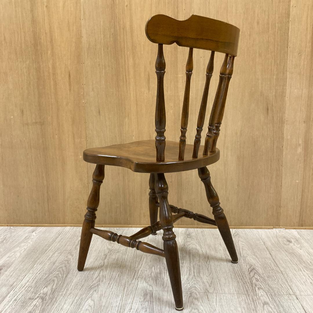 【飛騨産業】 キツツキ ウインザーチェア 　ダイニングチェア　椅子　木製 B