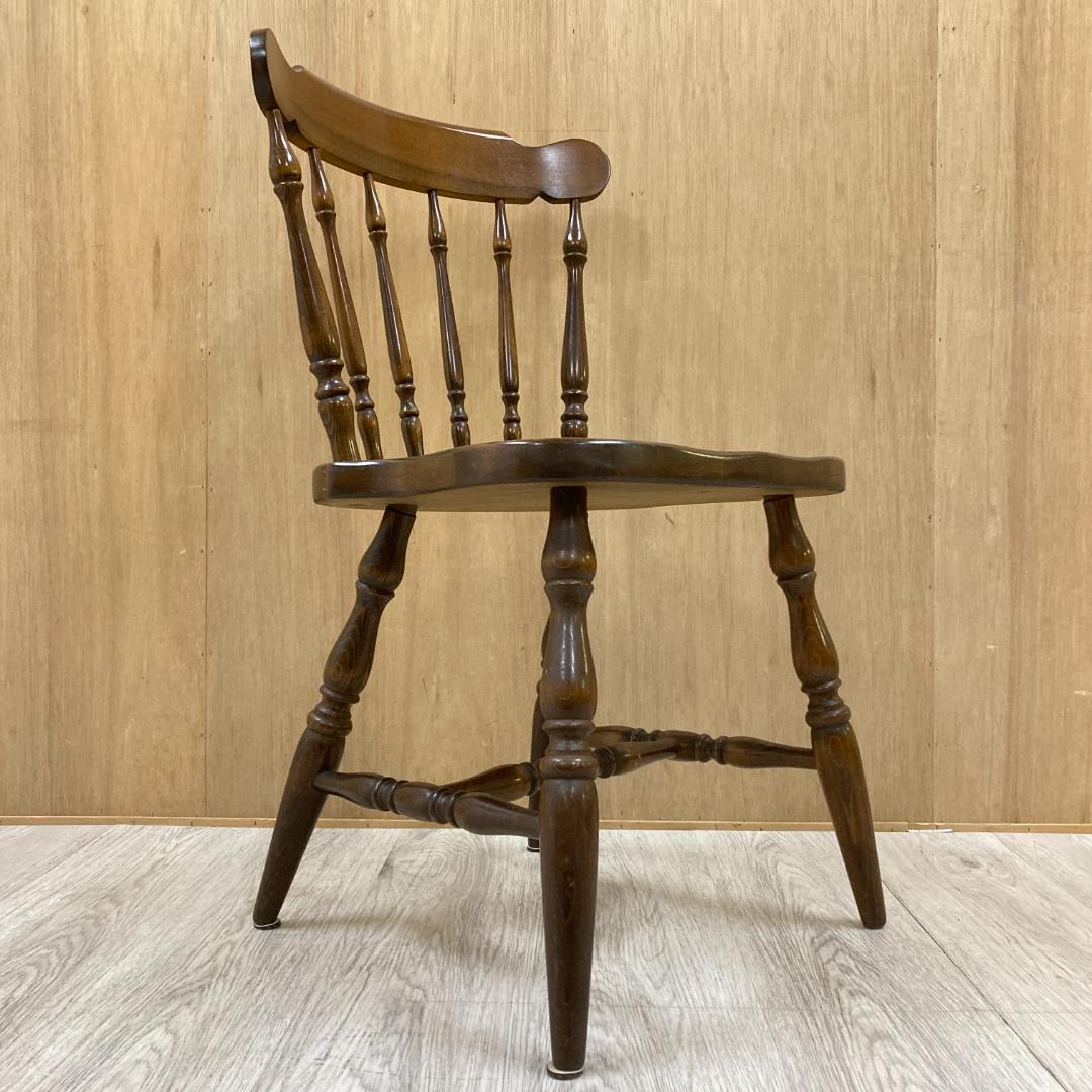 【飛騨産業】 キツツキ ウインザーチェア 　ダイニングチェア　椅子　木製 B