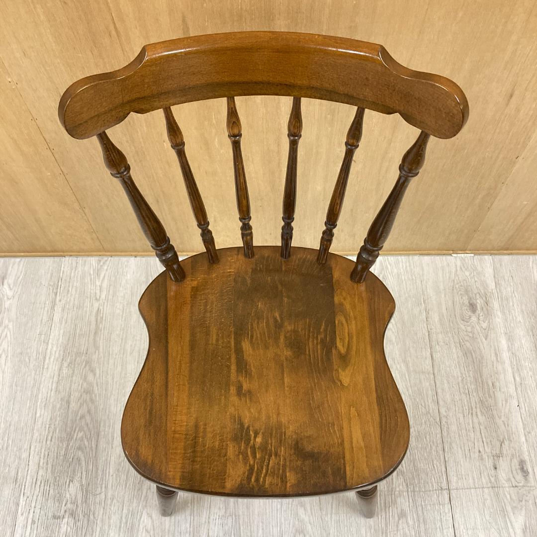 【飛騨産業】 キツツキ ウインザーチェア 　ダイニングチェア　椅子　木製 B