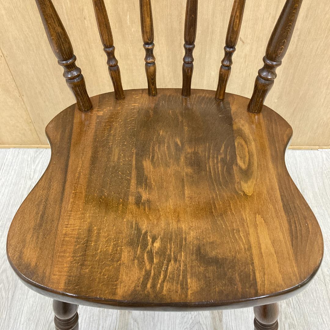 【飛騨産業】 キツツキ ウインザーチェア 　ダイニングチェア　椅子　木製 B