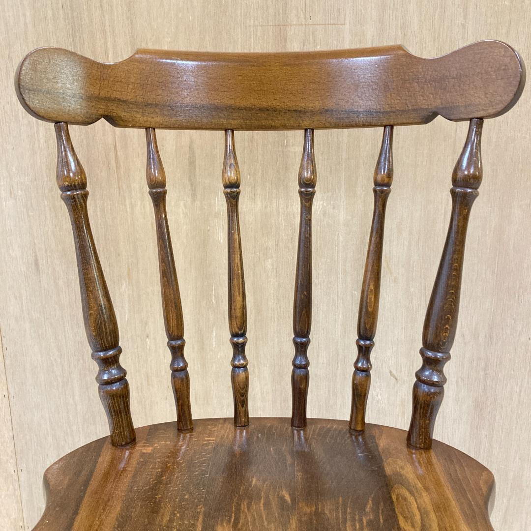 【飛騨産業】 キツツキ ウインザーチェア 　ダイニングチェア　椅子　木製 B