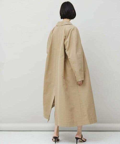 Curensology　カレンソロジー　ステンカラーコート　ベージュ