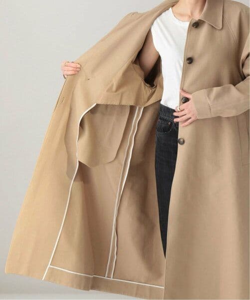 Curensology　カレンソロジー　ステンカラーコート　ベージュ