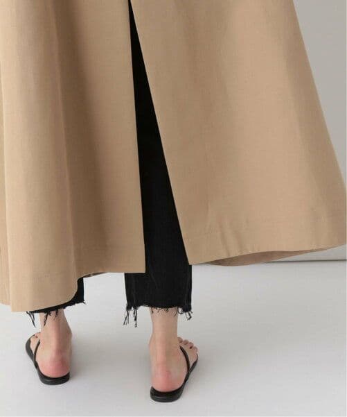 Curensology　カレンソロジー　ステンカラーコート　ベージュ