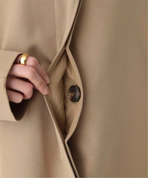 Curensology　カレンソロジー　ステンカラーコート　ベージュ