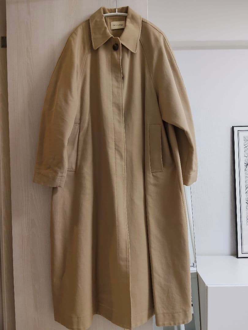 Curensology　カレンソロジー　ステンカラーコート　ベージュ