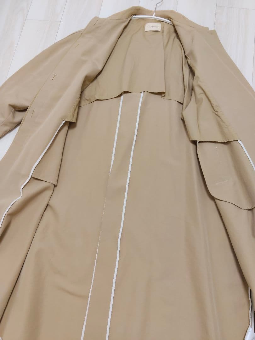 Curensology　カレンソロジー　ステンカラーコート　ベージュ