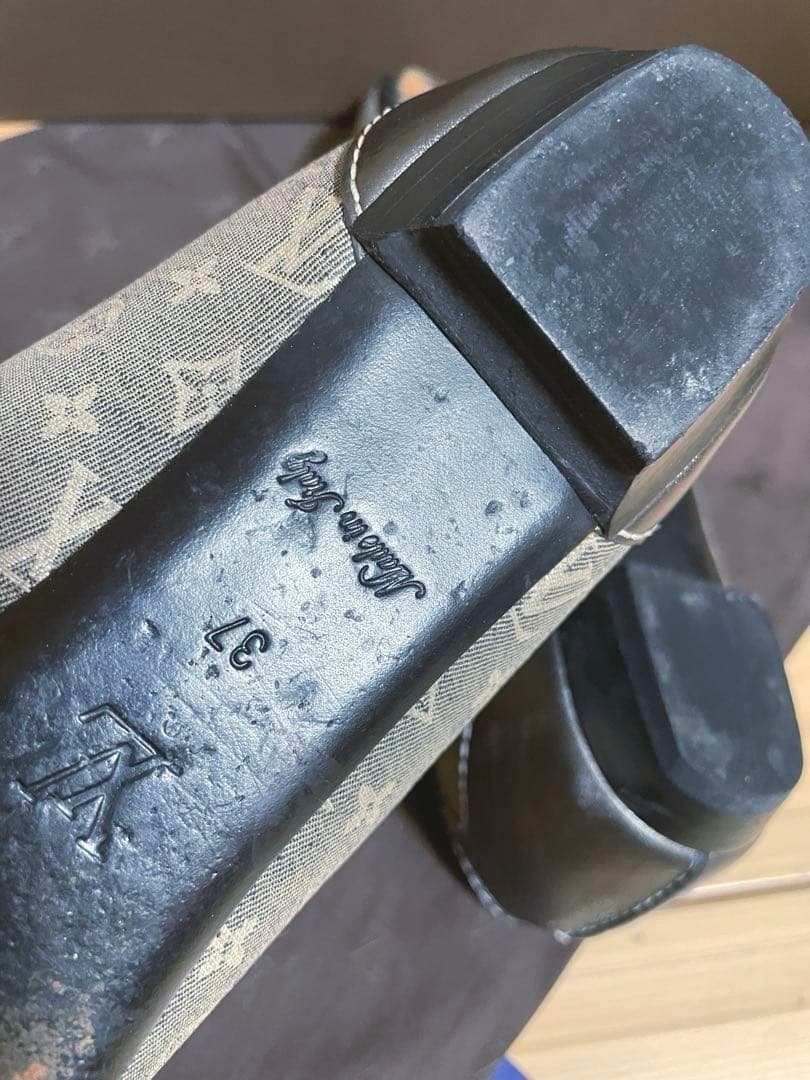 ロ*0様 LOUIS VUITTON ルイヴィトンモノグラムフラットパンプス37