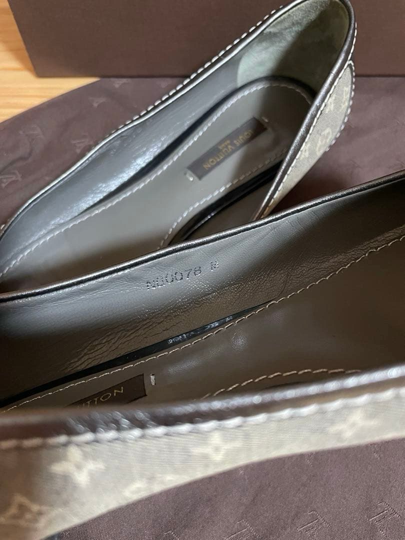 ロ*0様 LOUIS VUITTON ルイヴィトンモノグラムフラットパンプス37
