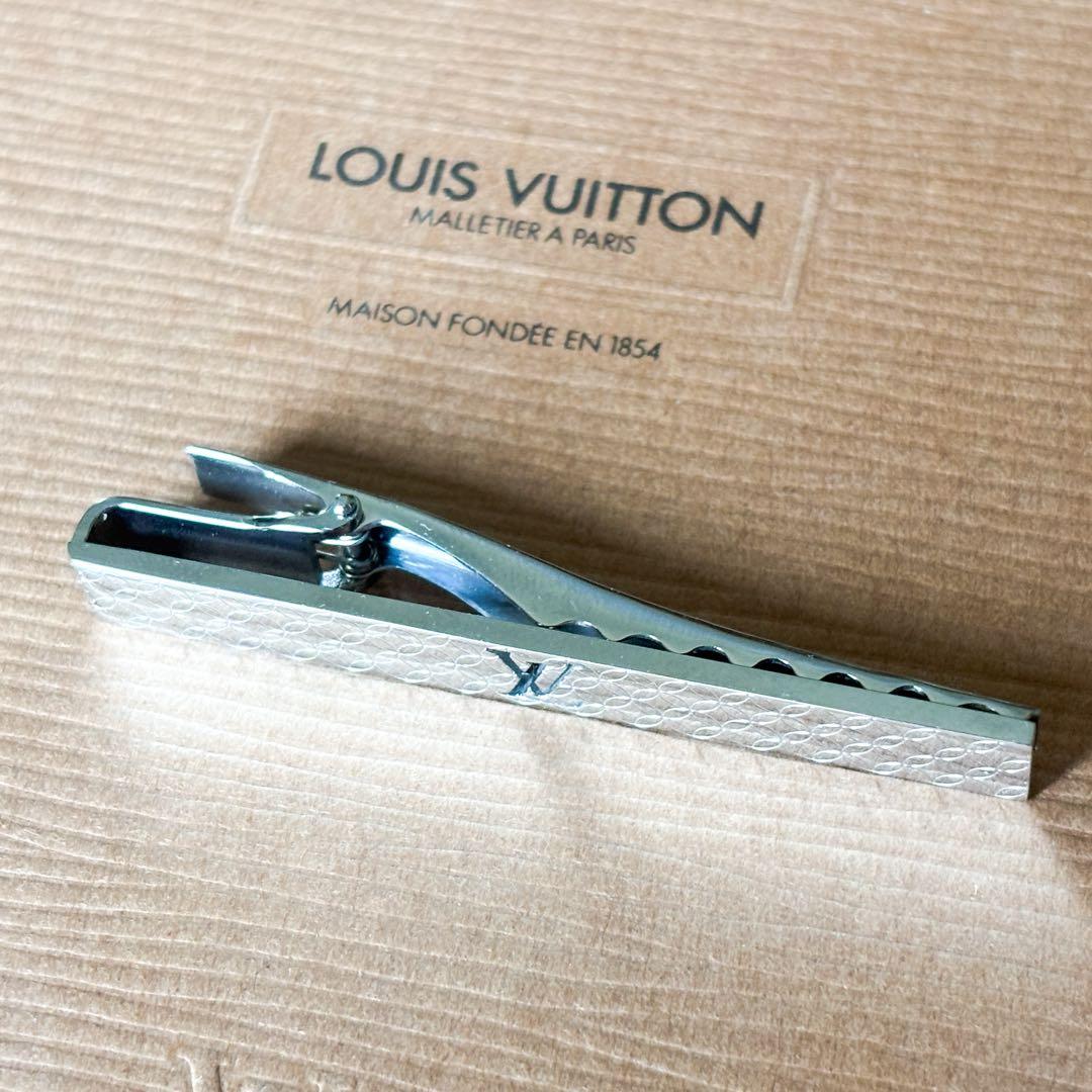 未使用★ヴィトン パンス・クラヴァット・シャンゼリゼ ネクタイピン M65042