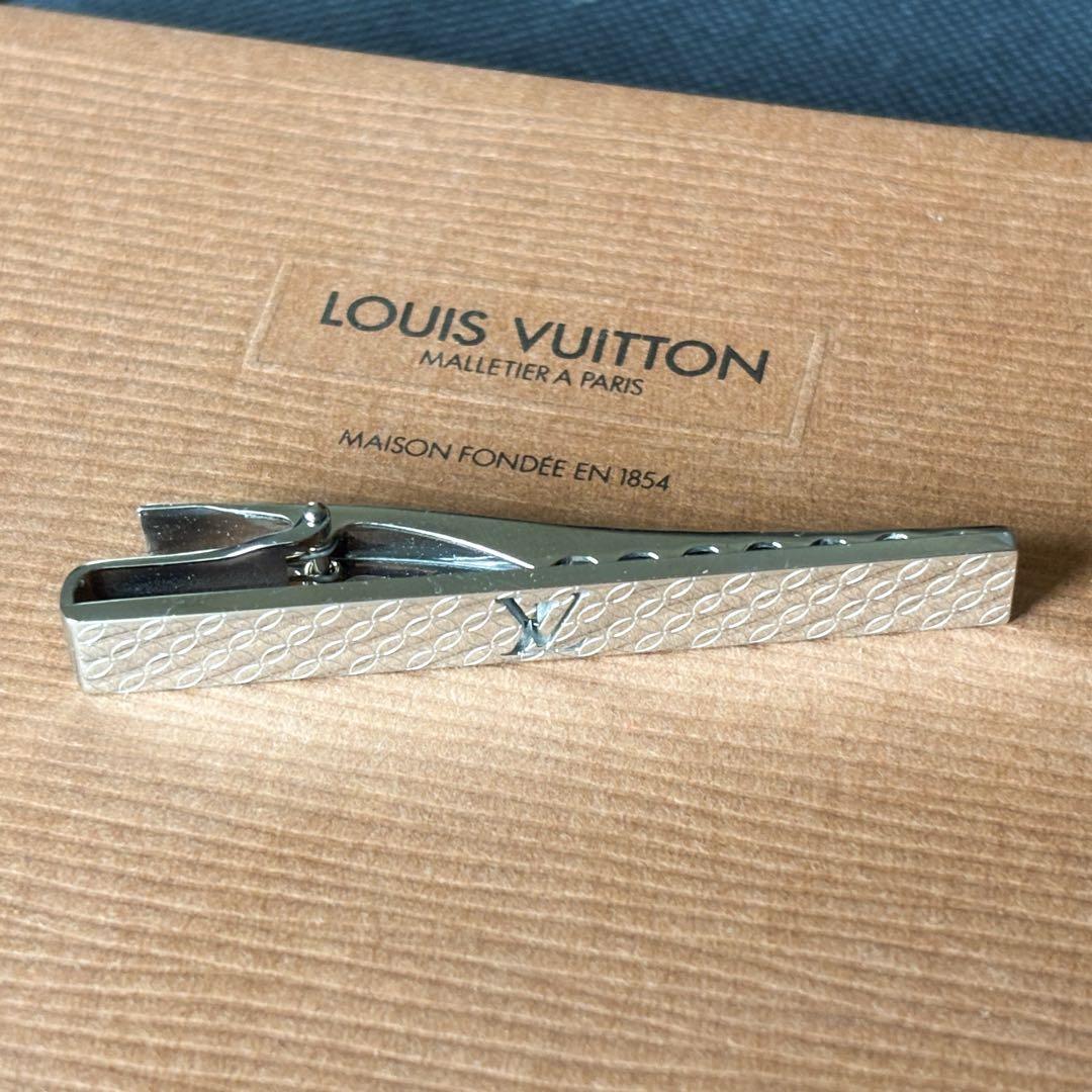 未使用★ヴィトン パンス・クラヴァット・シャンゼリゼ ネクタイピン M65042