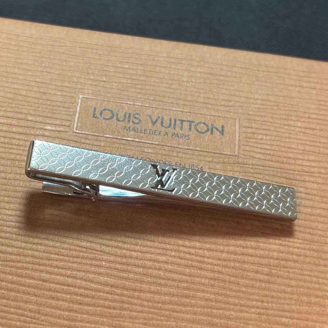 未使用★ヴィトン パンス・クラヴァット・シャンゼリゼ ネクタイピン M65042