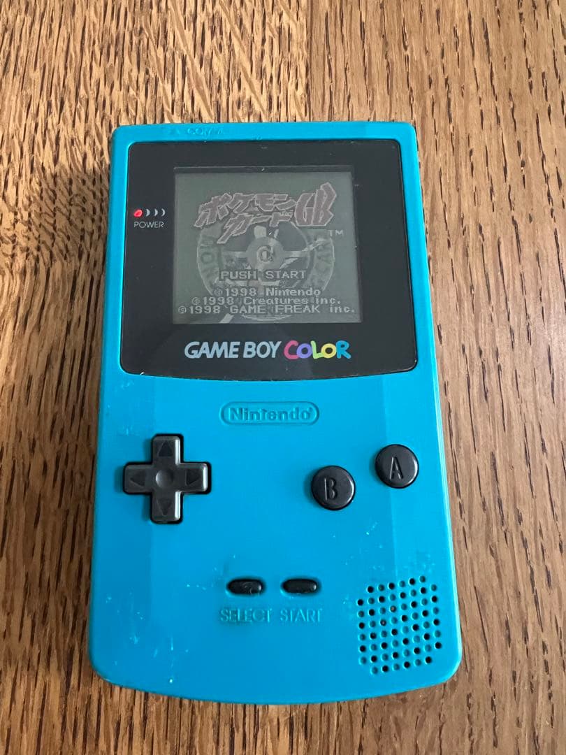 【動作確認済】ゲームボーイカラー　＋　カセット