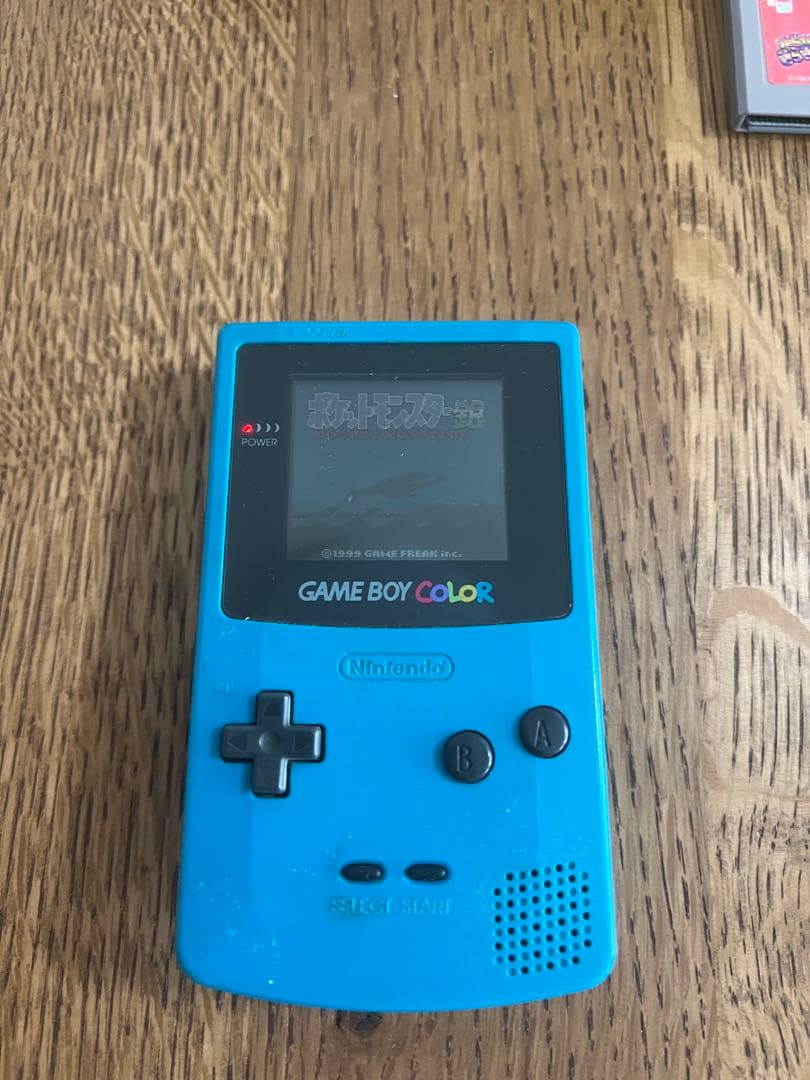 【動作確認済】ゲームボーイカラー　＋　カセット