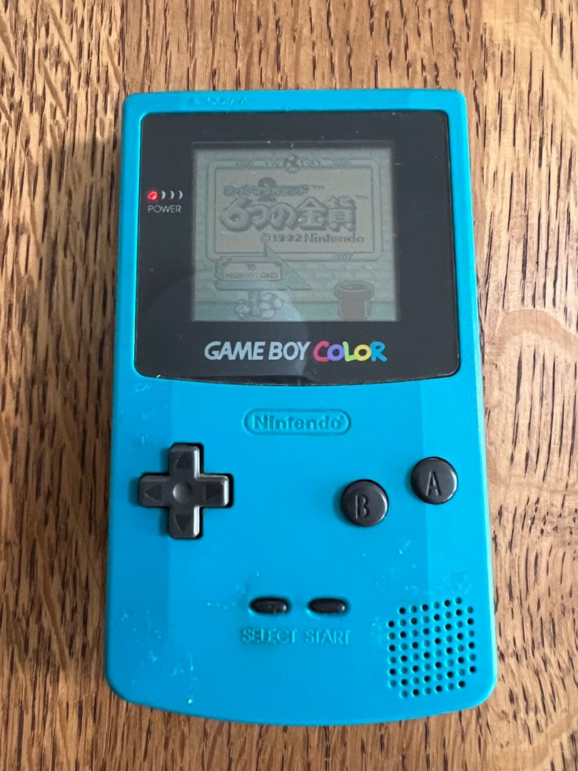 【動作確認済】ゲームボーイカラー　＋　カセット