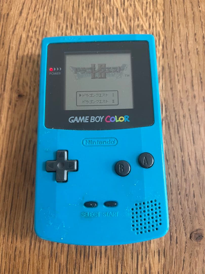 【動作確認済】ゲームボーイカラー　＋　カセット