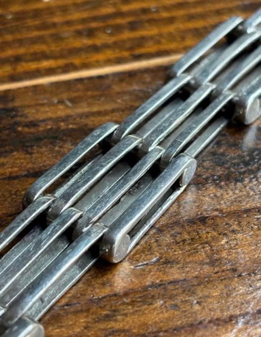 フリーメイソン　ピシアス騎士団　ソードチェーン　ロングタイプ　シルバー