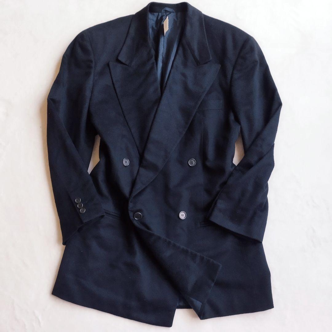​最高級 黒タグ ジョルジオアルマーニ カシミヤ100%　テーラードジャケット