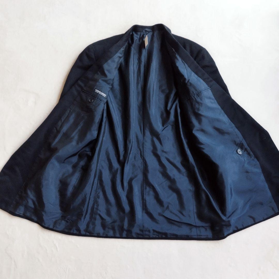 ​最高級 黒タグ ジョルジオアルマーニ カシミヤ100%　テーラードジャケット