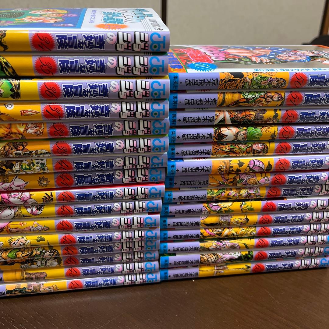 ジョジョの奇妙な冒険1〜8部全巻セット