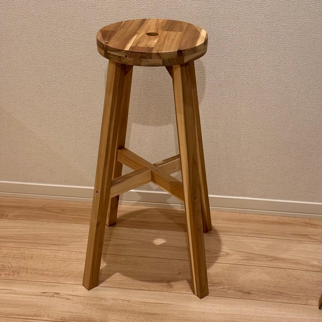 IKEA 廃番 スコグスタ 70cm 3脚 カウンターチェア