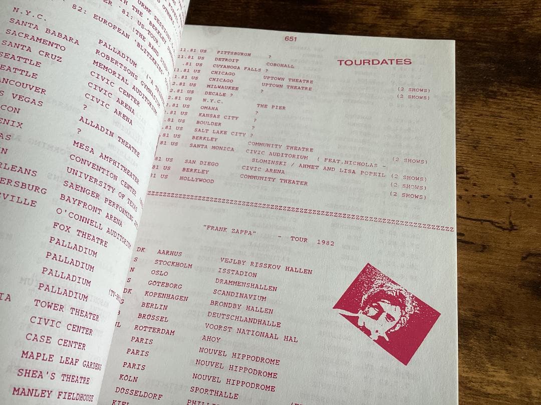 ★フランクザッパ/ZAPPA/全4冊揃い/限定2000部/シリアルナンバー入