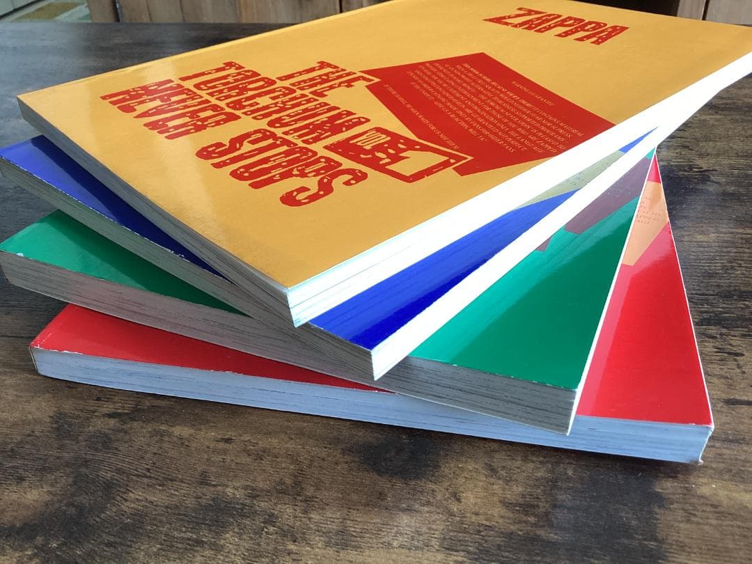 ★フランクザッパ/ZAPPA/全4冊揃い/限定2000部/シリアルナンバー入