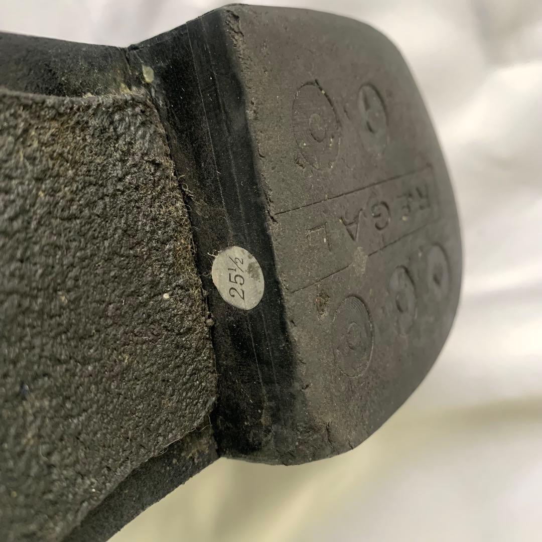 【 hana  】リーガルチャッカブーツ黒25.5即日発送