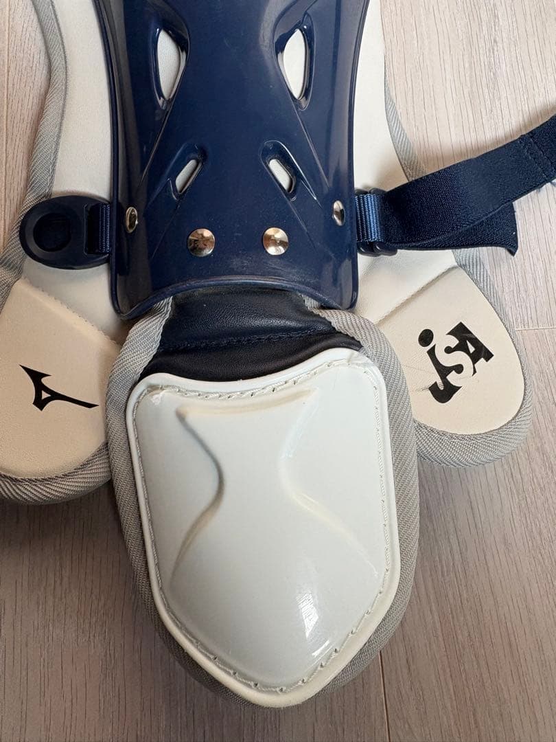 ミズノ　ソフトボール　キャッチャー防具　プロテクター　レガース　セット