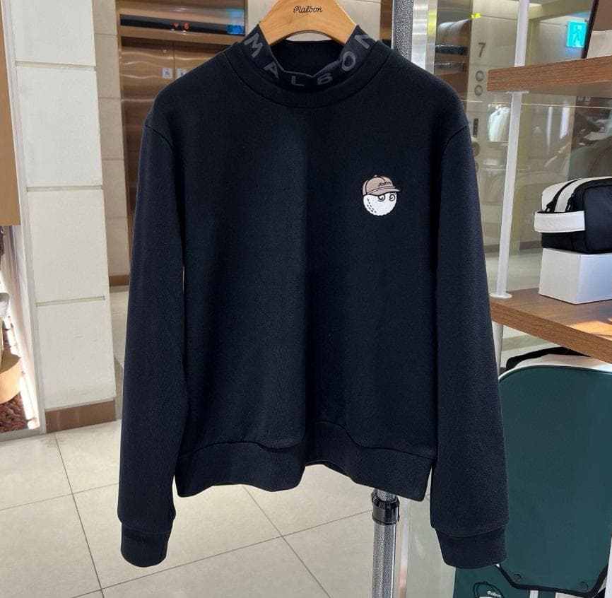 Malbon レディース セミハイネック トップス 秋冬 ゴルフウェア