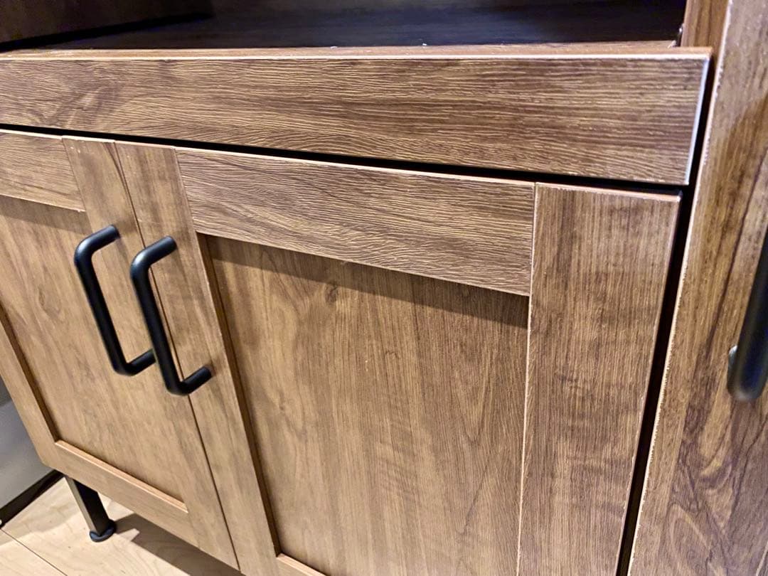 キッチンボード　ヴィンテージテイスト　ニトリ